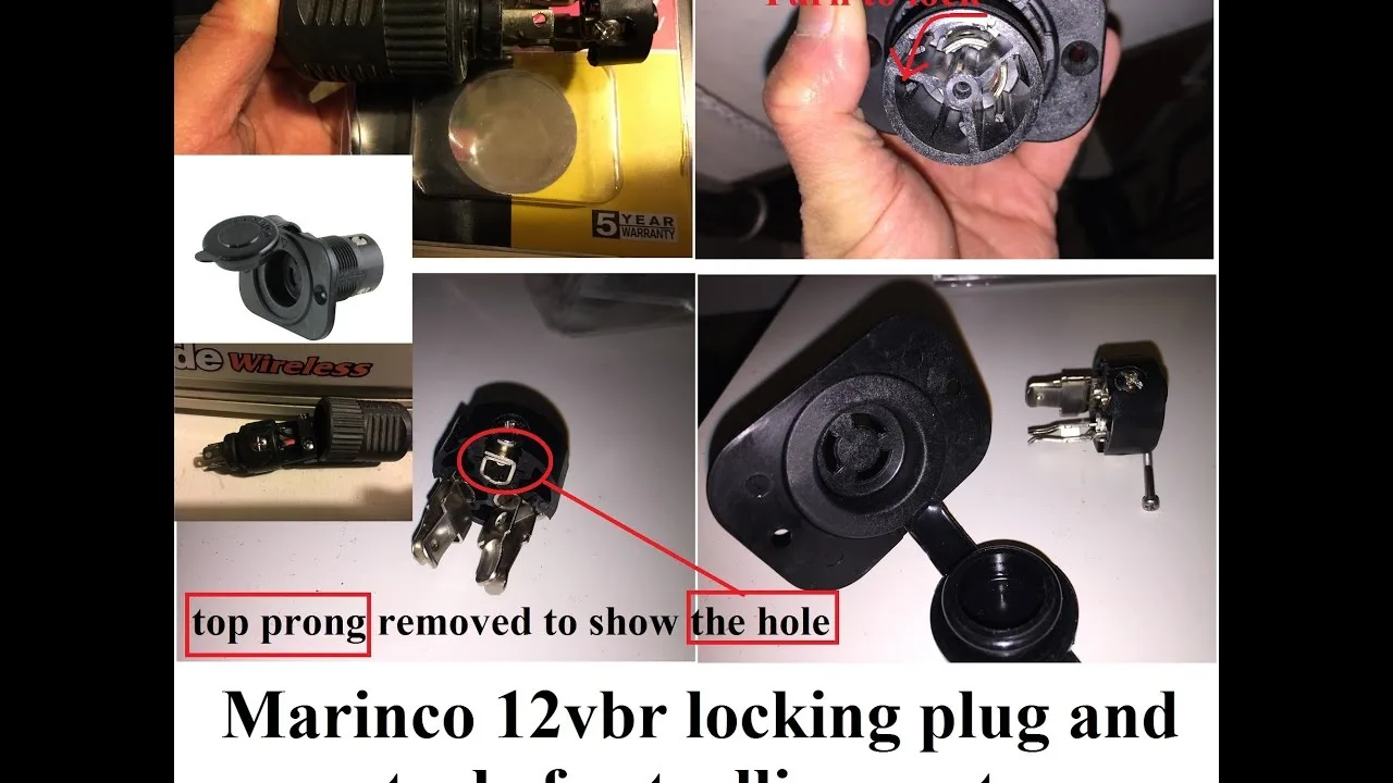Marinco 12V Plug Wiring Diagram