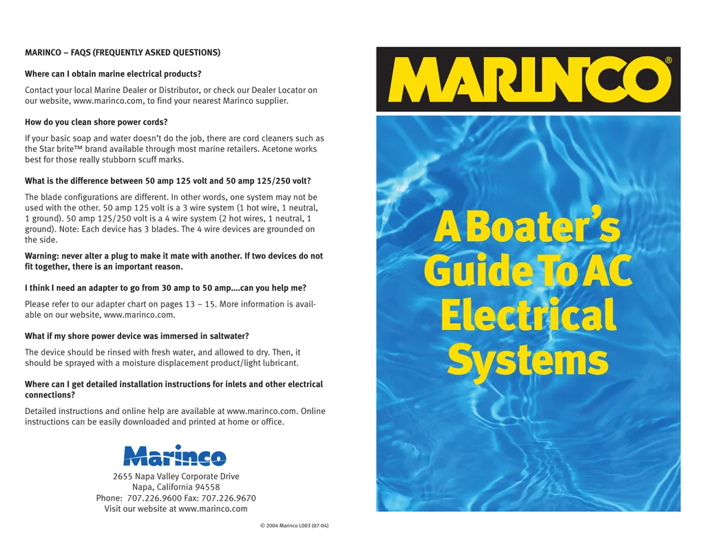 Marinco 50 Amp Plug Wiring Diagram For Your Needs