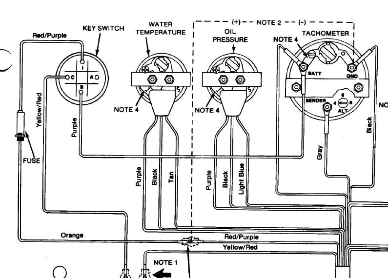 Marine Tachometer Wiring Diagram