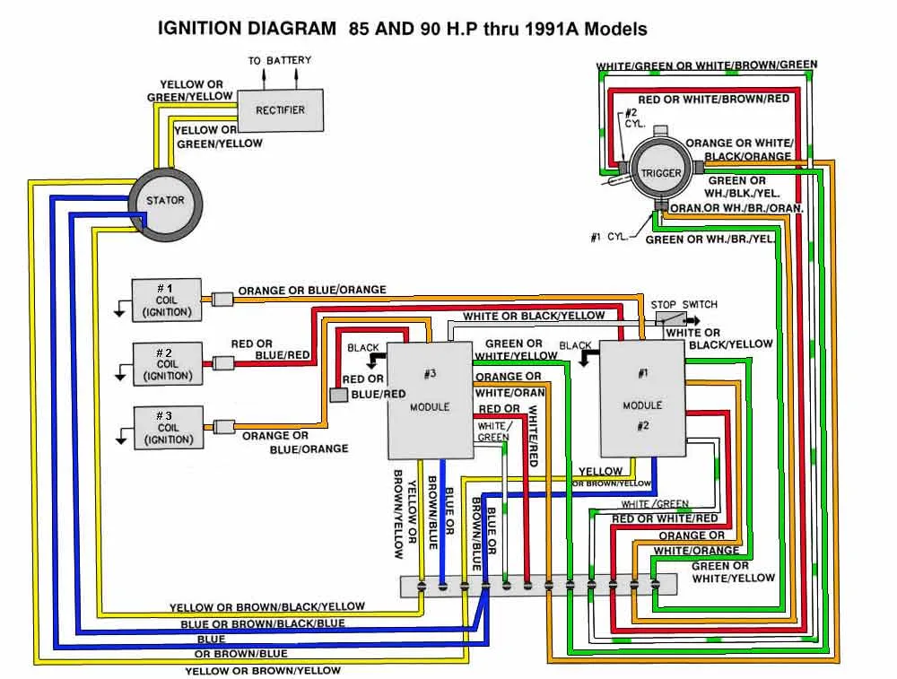 Mastertech Marine Chrysler Force Outboard Wiring Diagrams