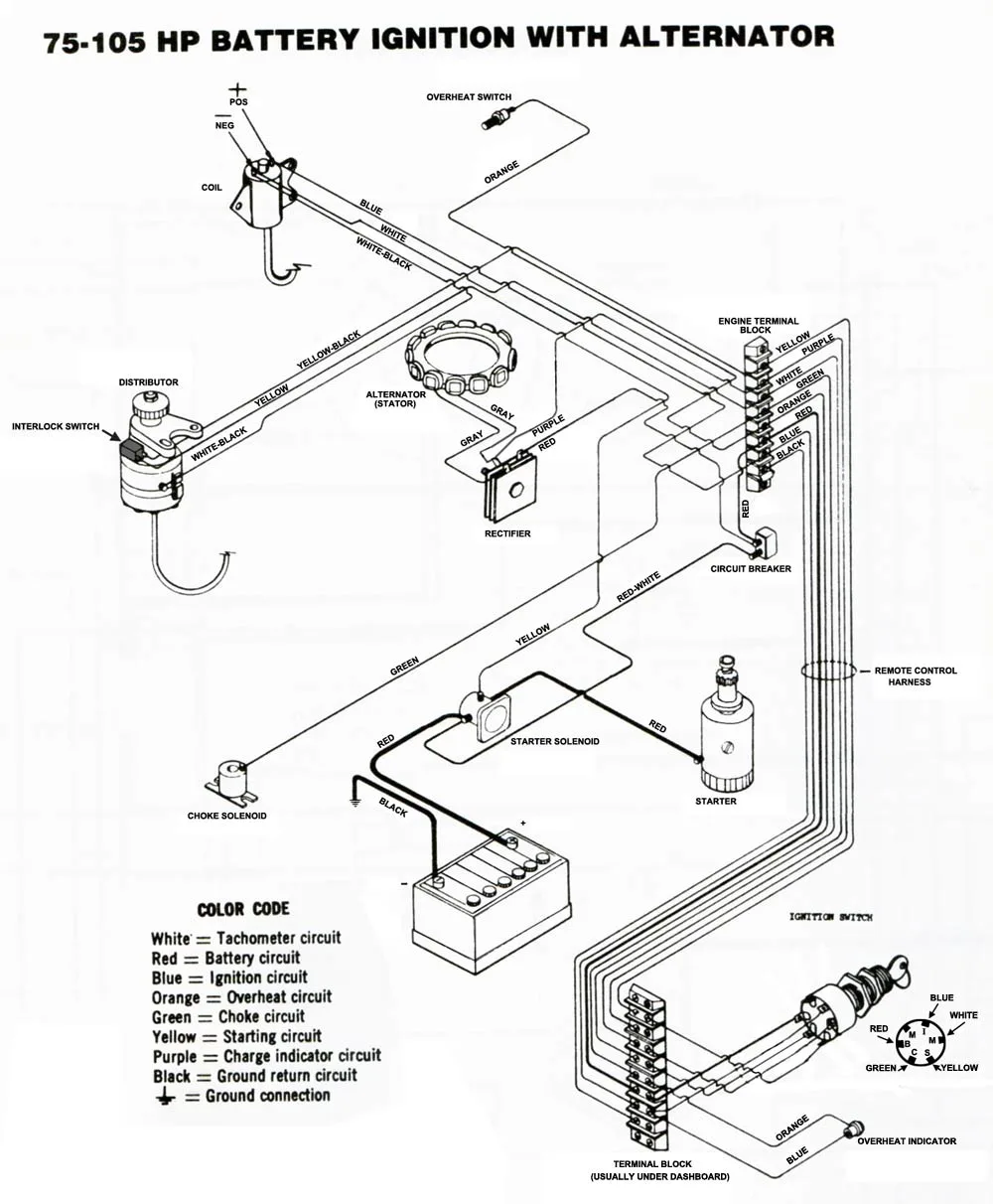 Mastertech Marine Chrysler Force Outboard Wiring Diagrams