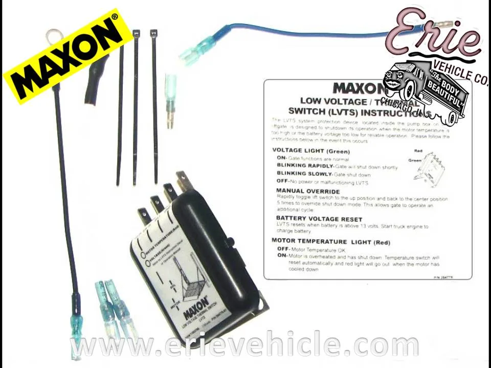 Maxon Liftgate Wiring Diagram