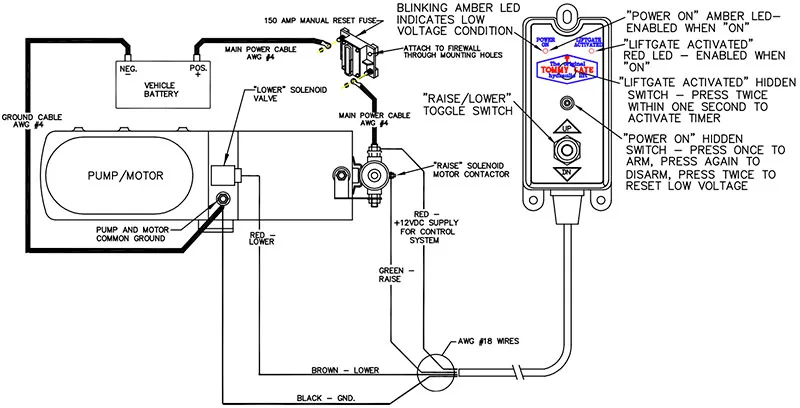 Maxon Liftgate Wiring Diagram