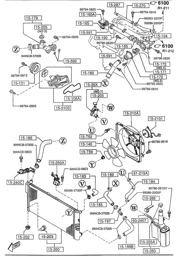 Mazda 626 Engine Wiring Diagram
