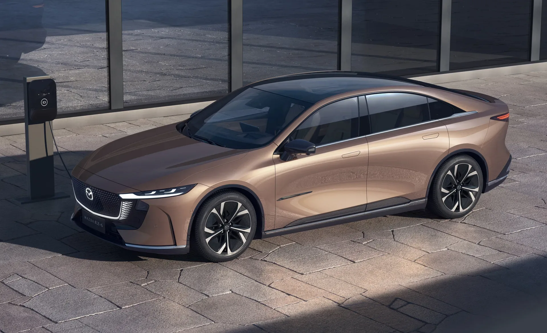 Mazda Applies Its Design Flair To China With Ez 6 Electric Sedan Bauaelectric Ev News