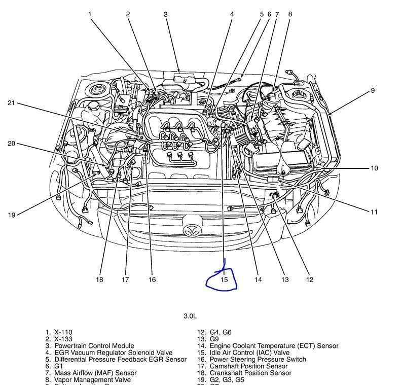 Mazda Protege 5 O2 Sensor Wiring Diagram Mazda Protege 5 Ma