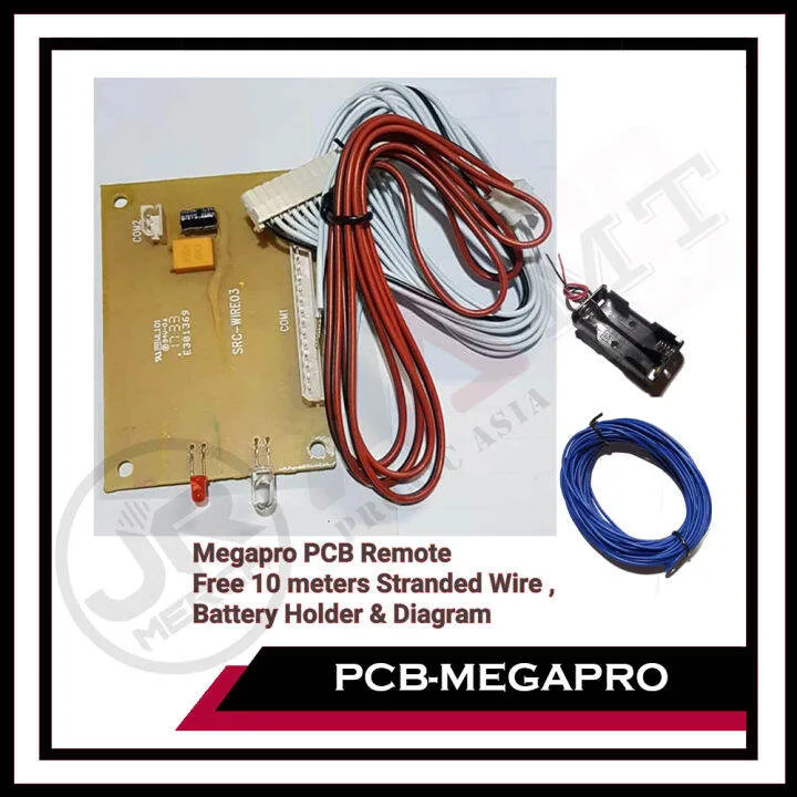 Megapro Pcb Remote Pcb M W Free Diagram Battery Holder Adp24 Wire Stw 10M For Wiring Of