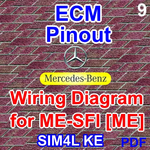 Mercedes Benz Wiring Diagram For Me Sfi Me Gasoline Injection And Ignition System Control Unit
