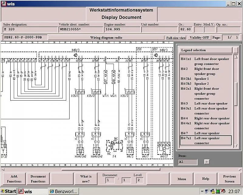 Mercedes Benz Wiring Diagrams Free