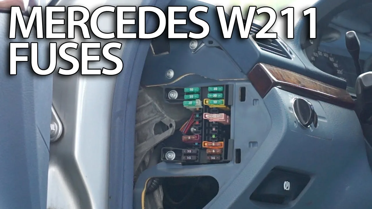 Mercedes Fuse Diagram 2004