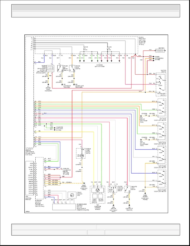 Mercedes Ml320 W163 Wiring Diagrams Car Electrical Wiring Diagram