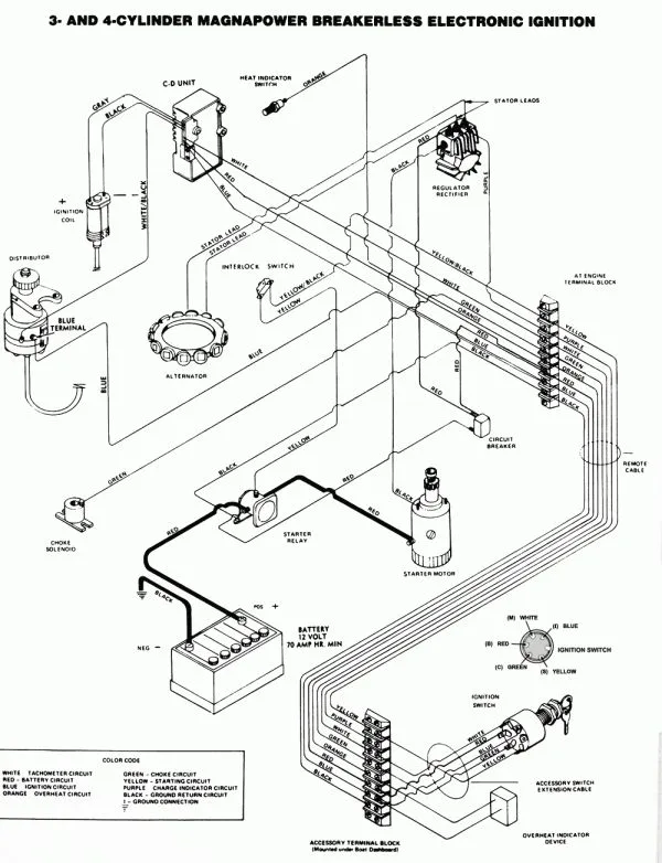 Mercruiser 140 Engine Wiring Diagram And Chrysler Outboard Wiring Diagrams Mastertech Marine