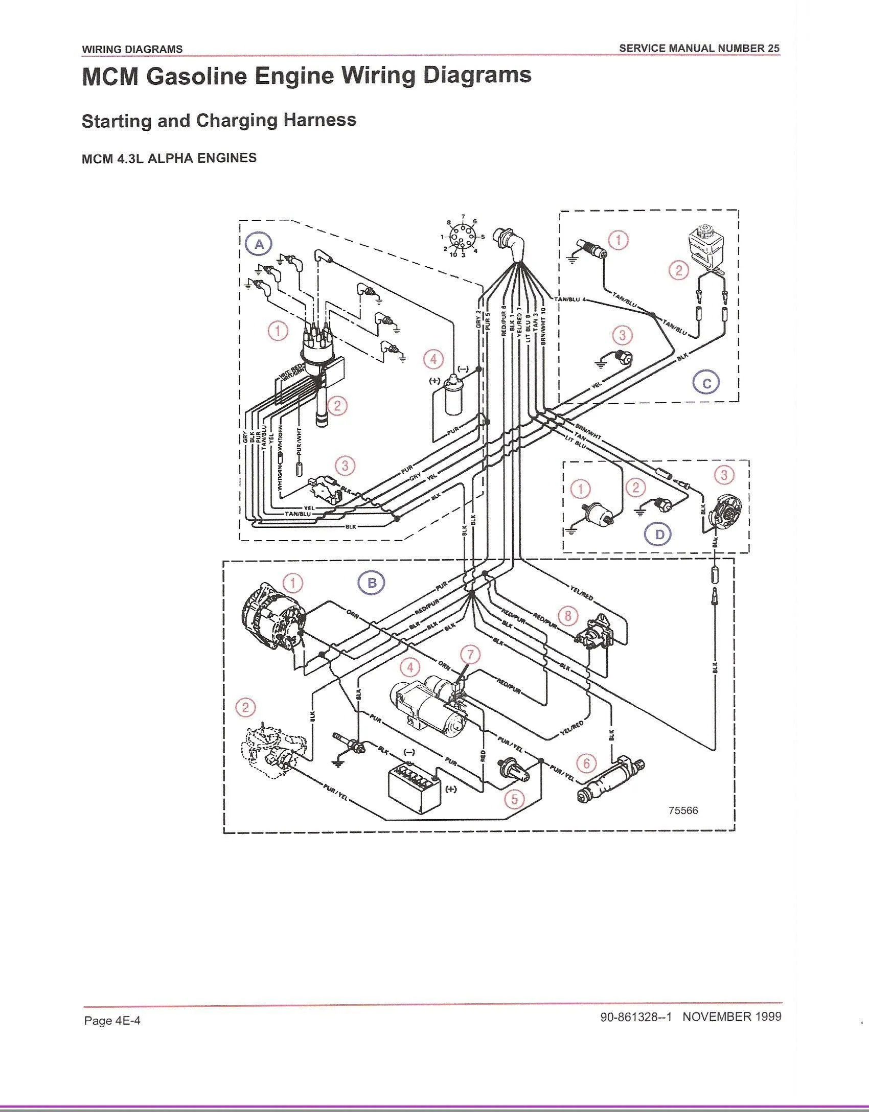 Mercruiser Alternator Wiring Diagram