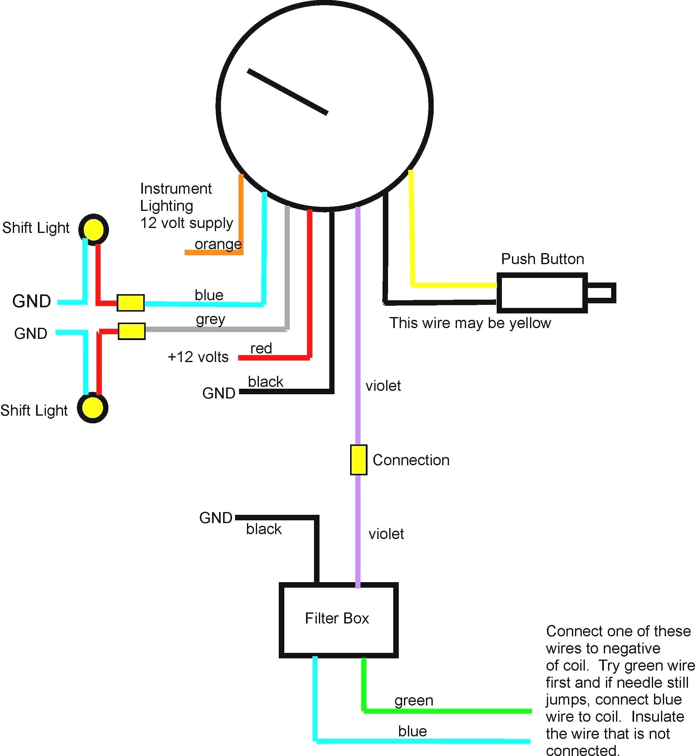 Mercury Tachometer Wiring Diagram Quicksilver Tachometer Wir