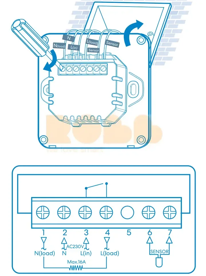Meross Mts200Hk Smart Thermostat Electric User Manual