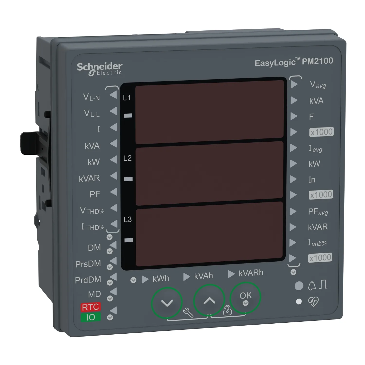 Metsepm2120 Schneider Electric Easylogic Pm2120 Power Energy Meter Up To 15Th H
