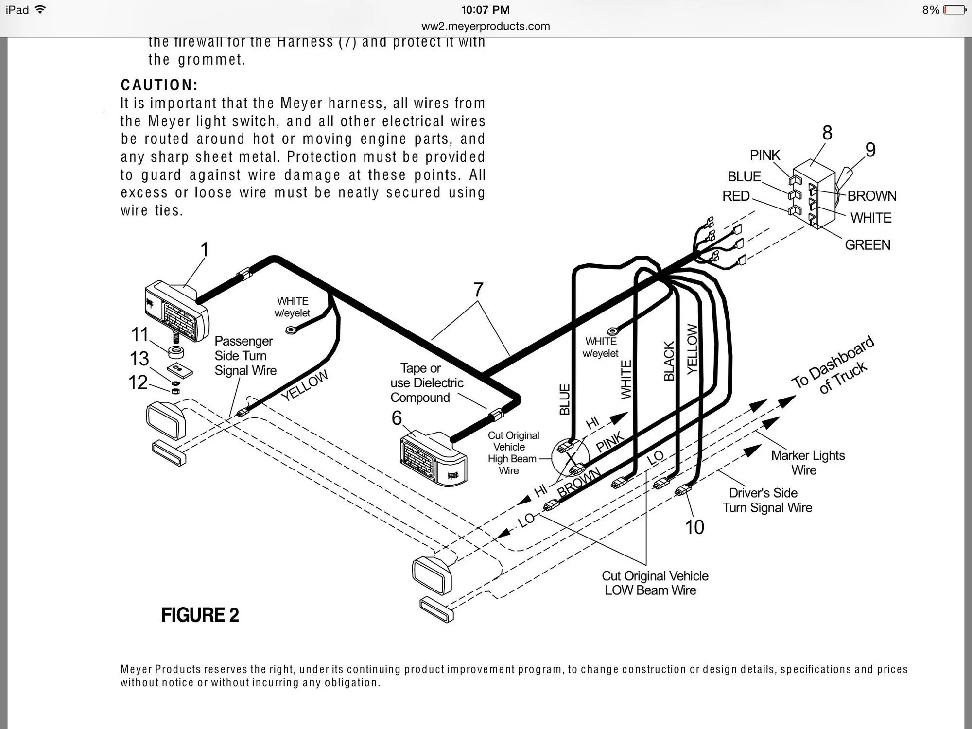 Meyer Mdii Wiring Diagram Wiring Diagram