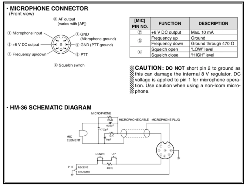 Microphone Wiring Diagram Yaesu 101 Ee