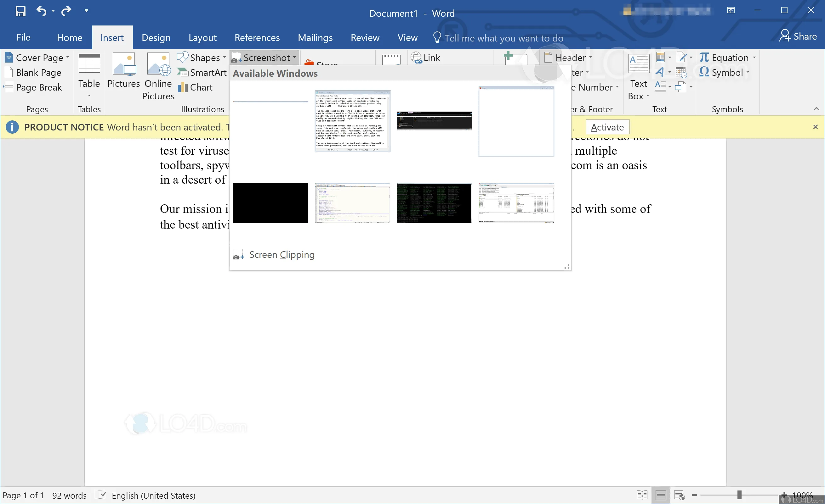 Microsoft Word 2016 Download