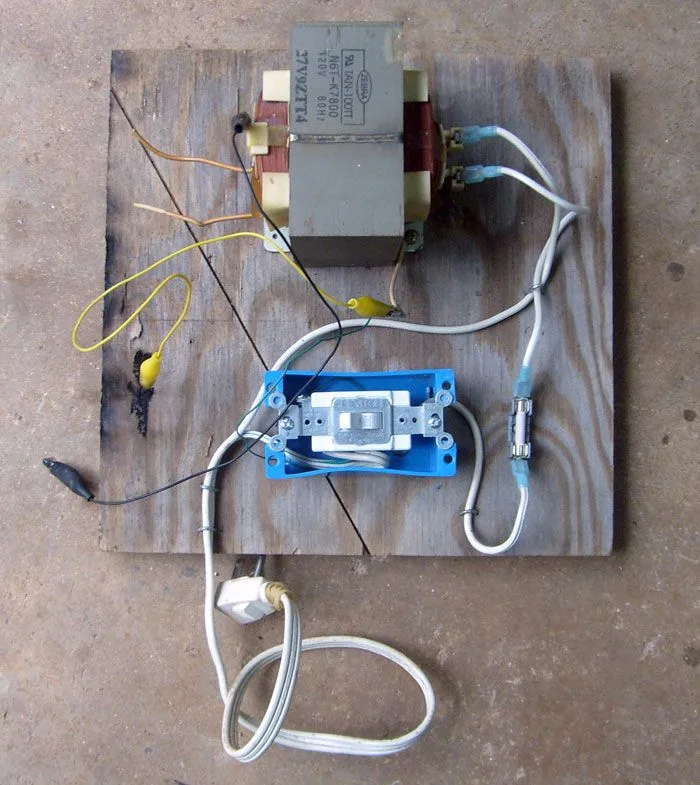 Microwave Oven Transformer Wiring Diagram