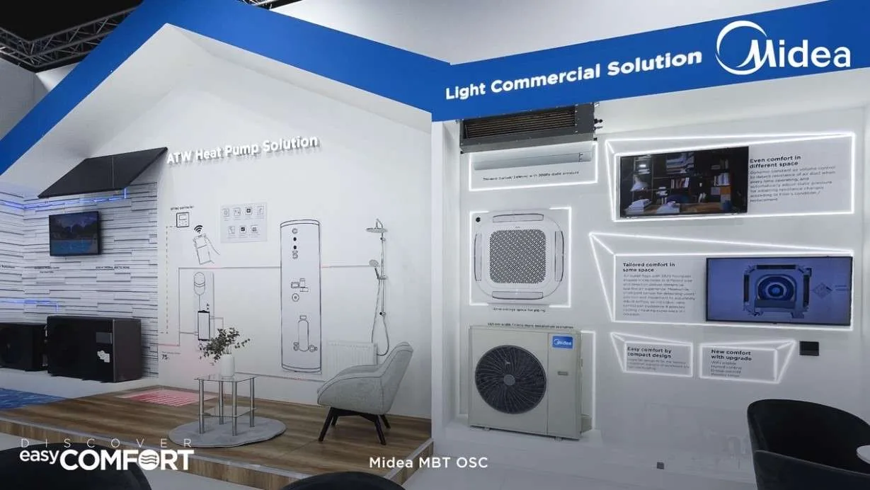 Midea Building Technologies Chillventa Debut Sees Spotlight On Energy Saving Heat Pump Solutions