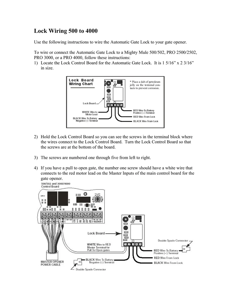Mighty Mule Wiring Diagram