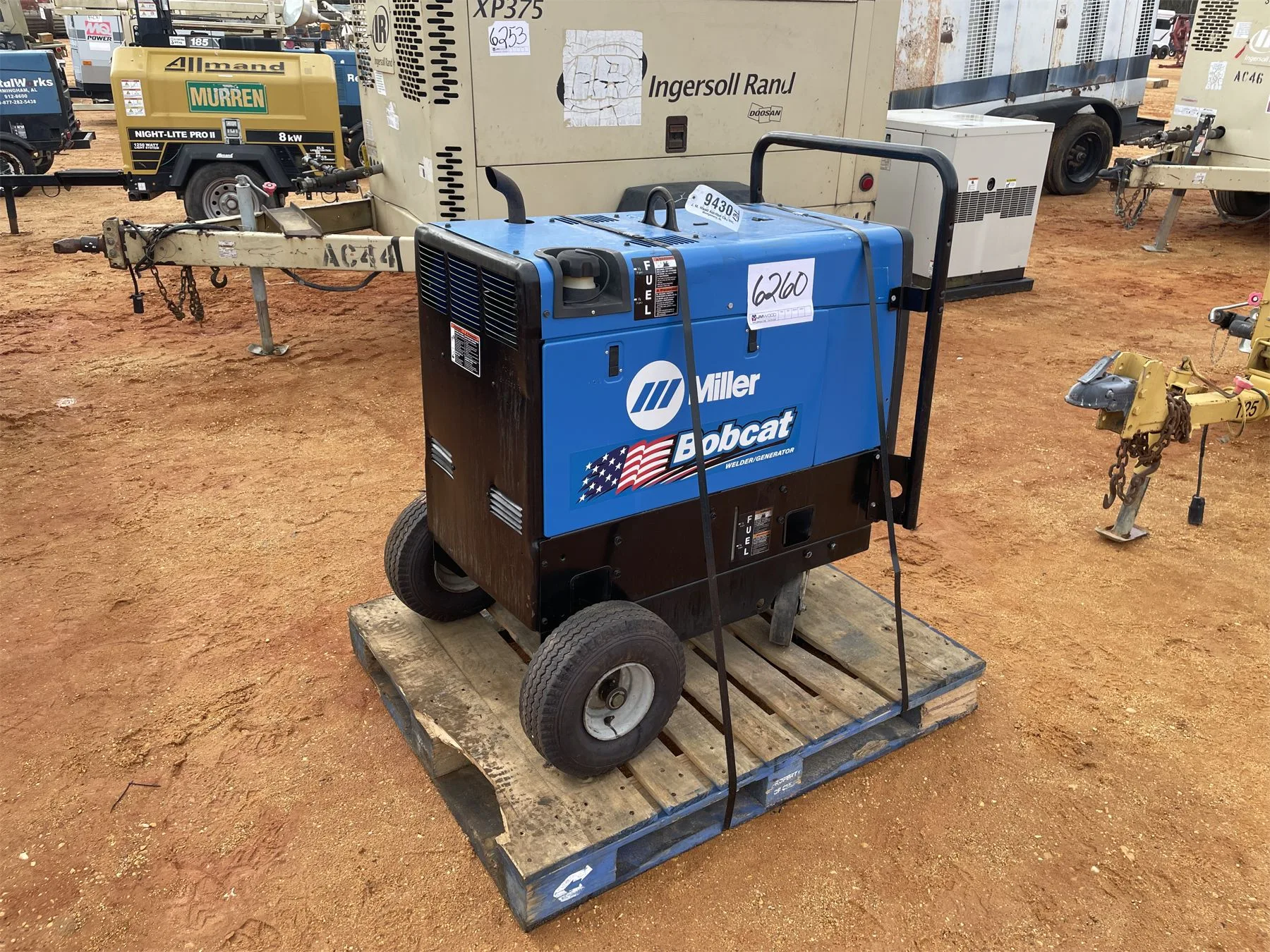 Miller Bobcat 250 Welder J M Wood Auction Company Inc