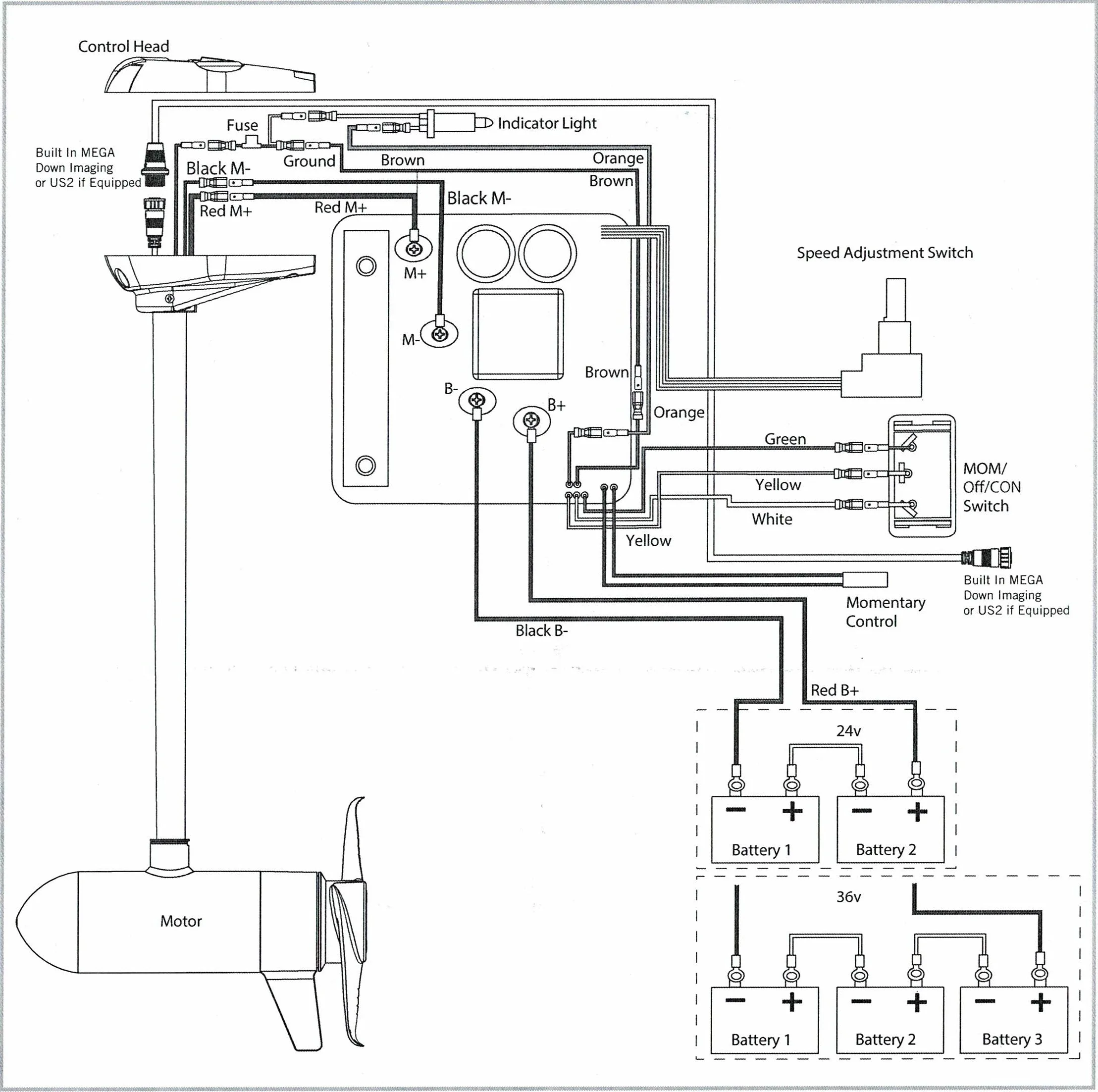 Minn Kota 65 Wiring Diagram