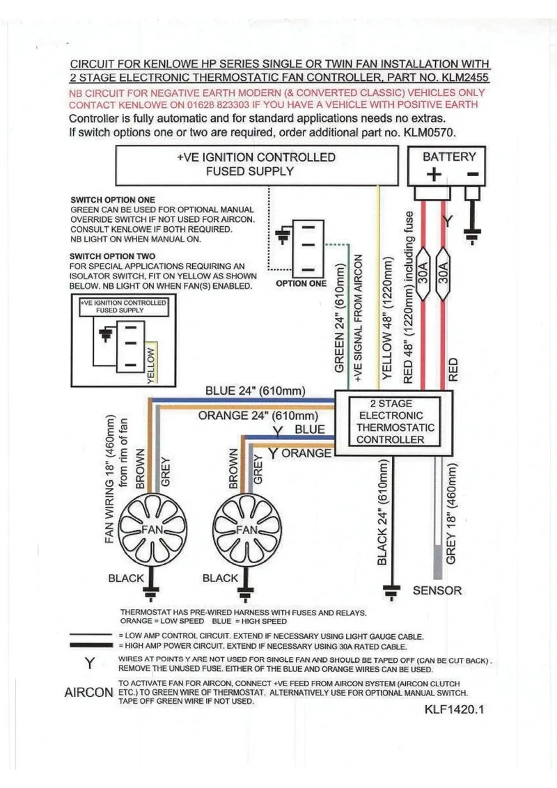 Minn Kota Terrova 24V Wiring