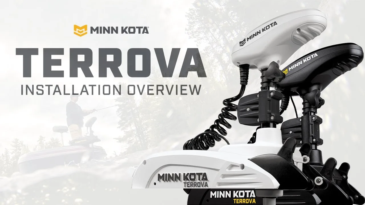 Minn Kota Terrova External Transducer Install