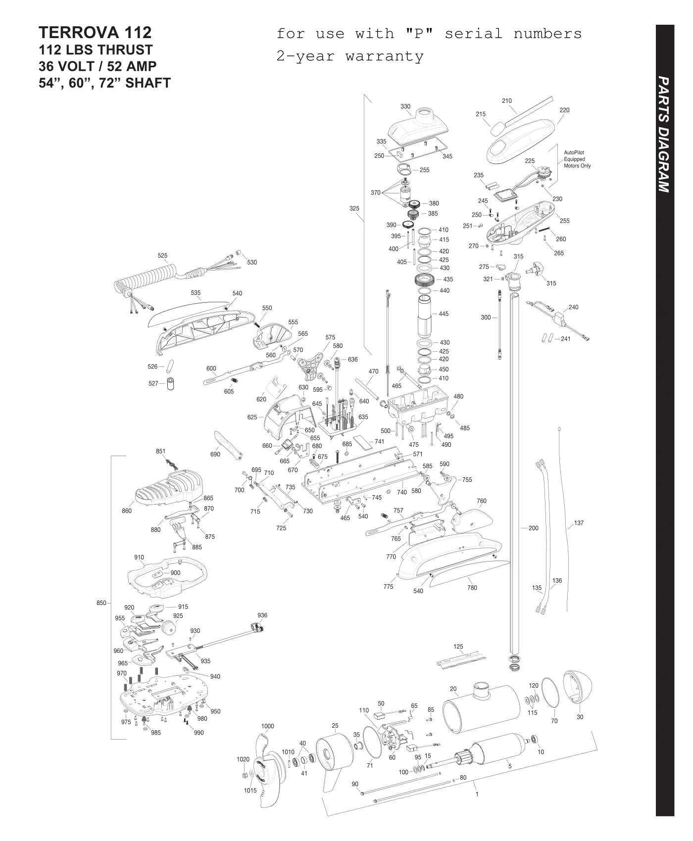 Minn Kota Terrova Schematic