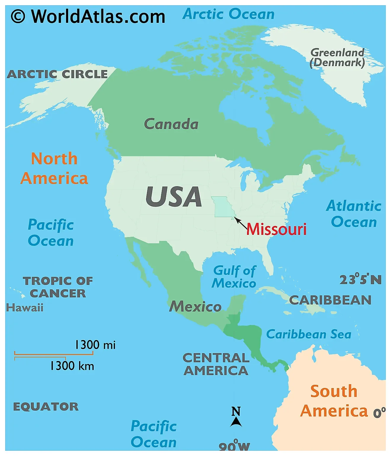 Missouri Maps Facts World Atlas