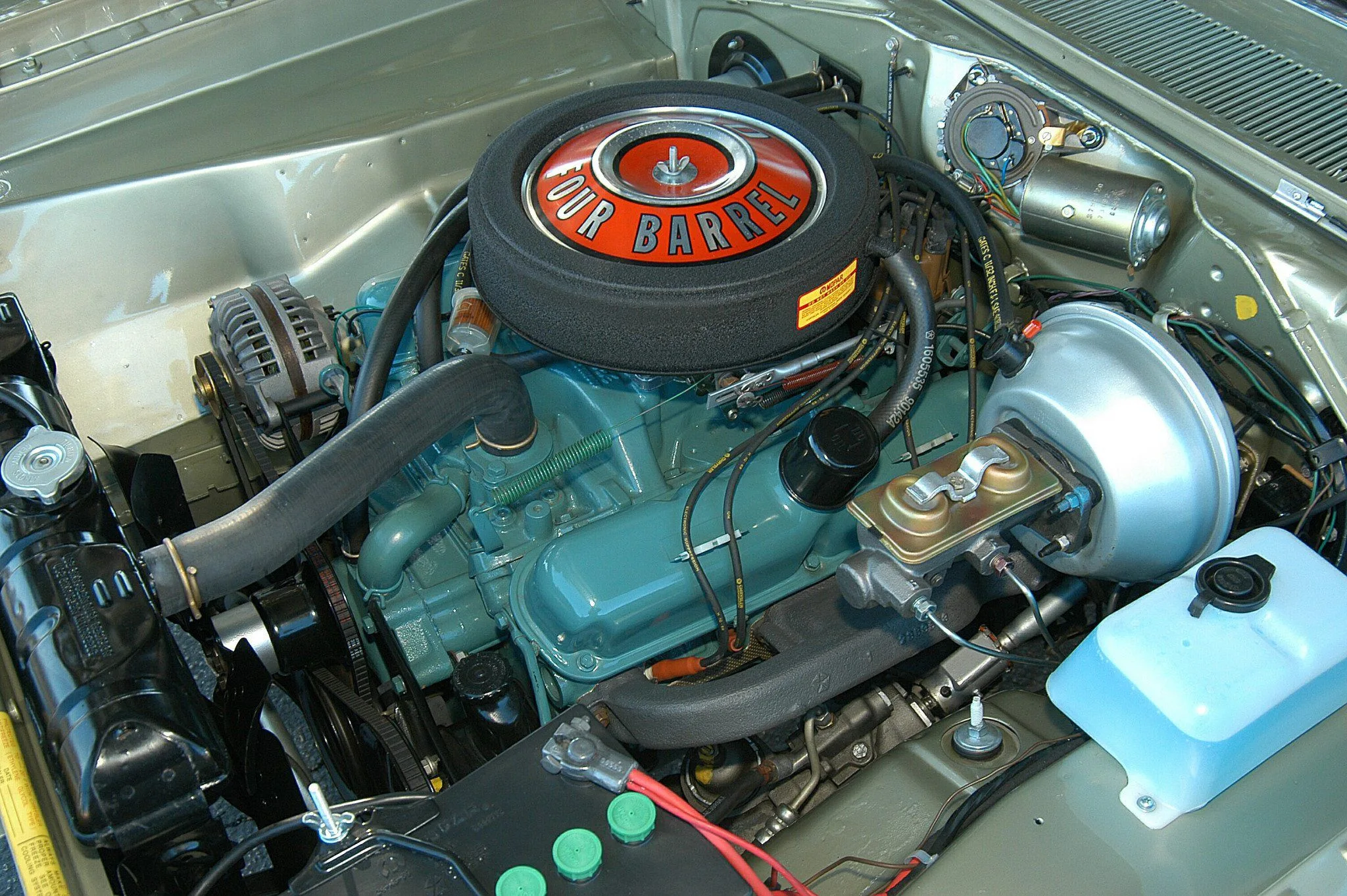 Mopar Engine Colors 1969