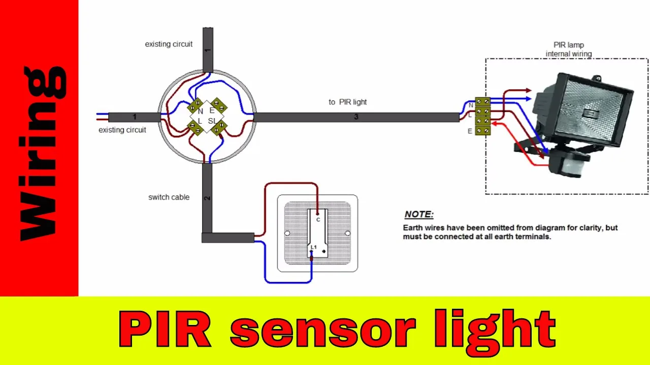 Motion Sensor Light Wiring