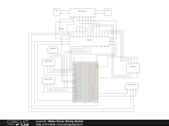 Motor Driver Wiring Sketch Circuitlab
