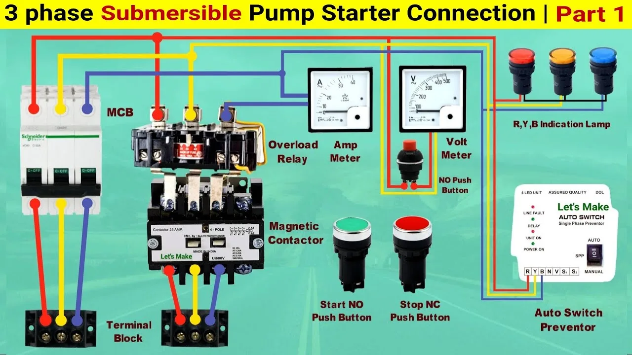 Motor Why Is My Borewell Pump Drawing 6Kw When It S Rated 54 Off