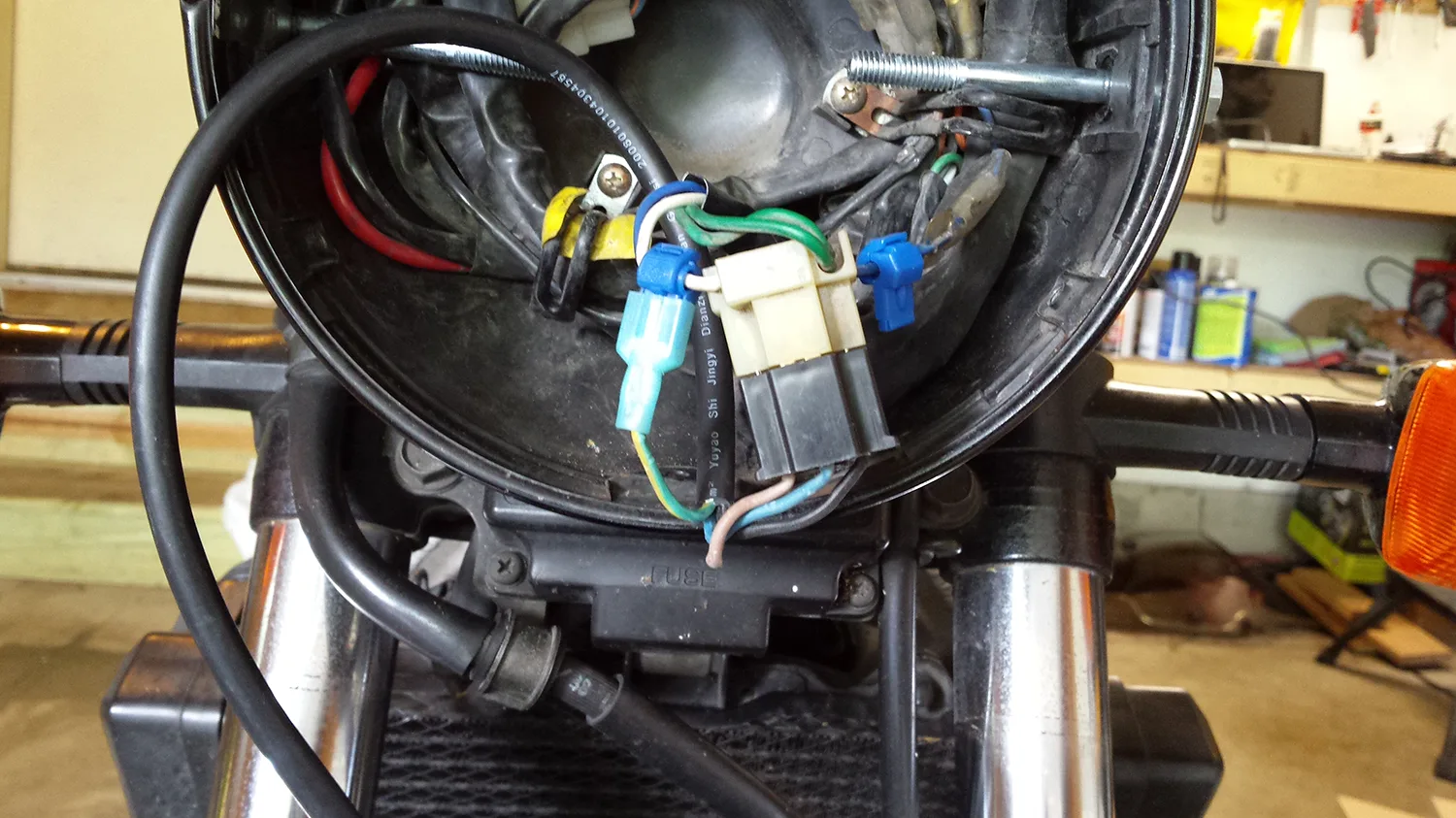 Motorcycle Headlamp Wiring Diagram