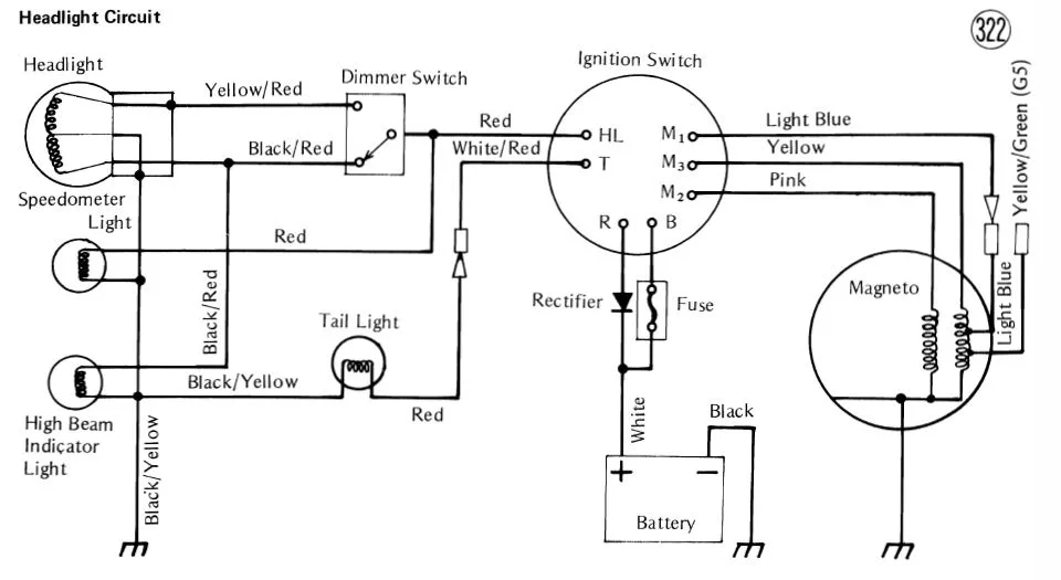 Motorcycle Stator Wiring Diagram Database