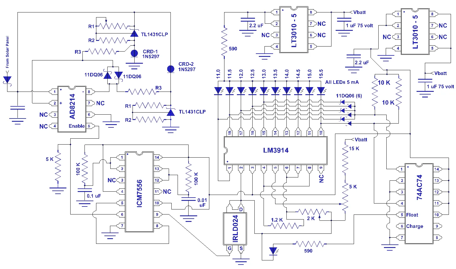 Mppt Solar Charge Circuit Diagram