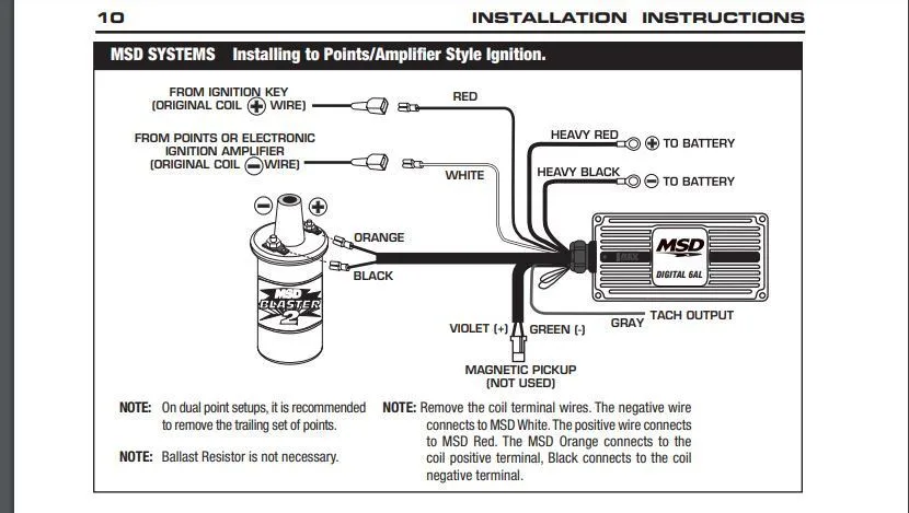 Msd 6A Wiring Diagram