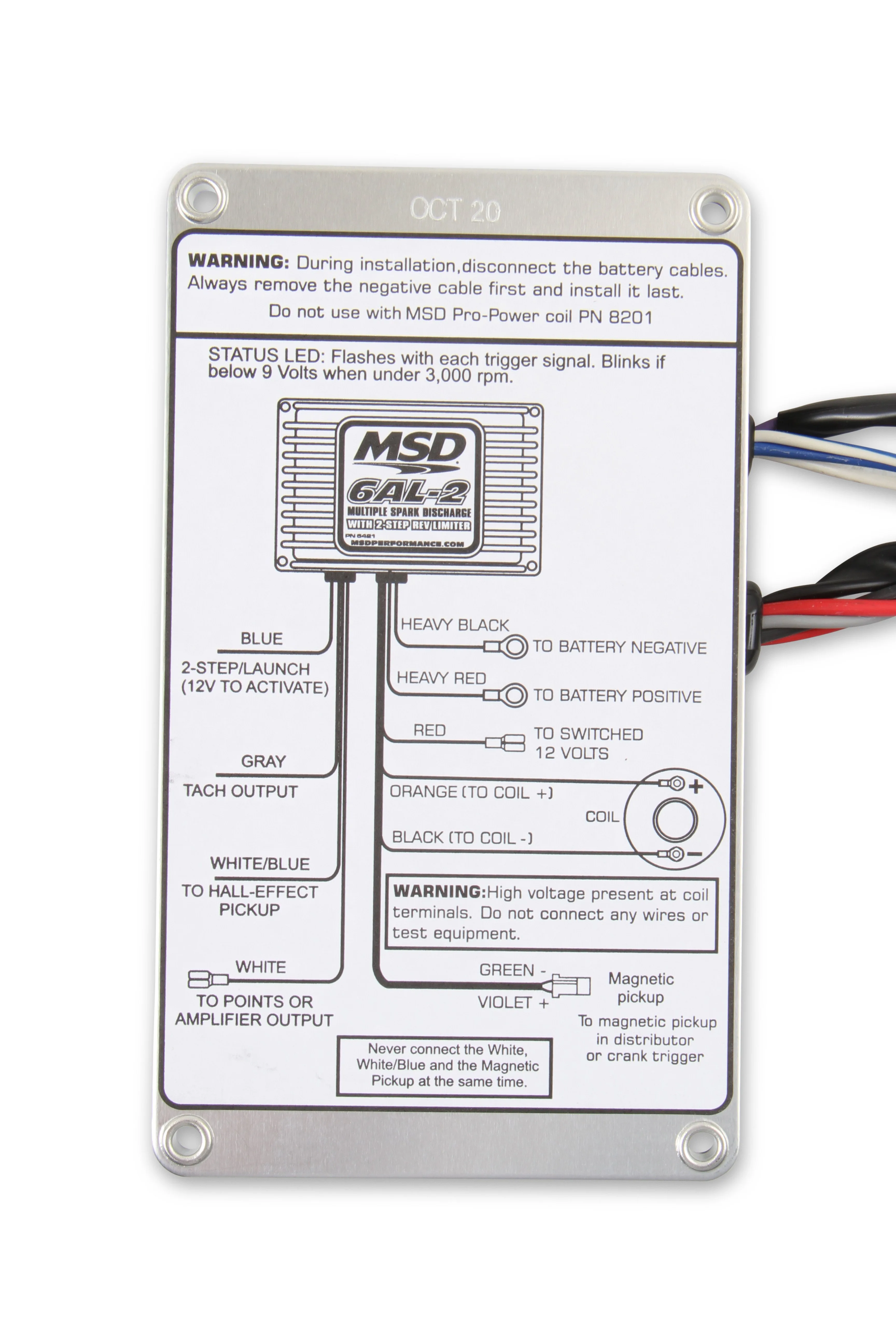 Msd 6Al 2 Step Wiring Diagram