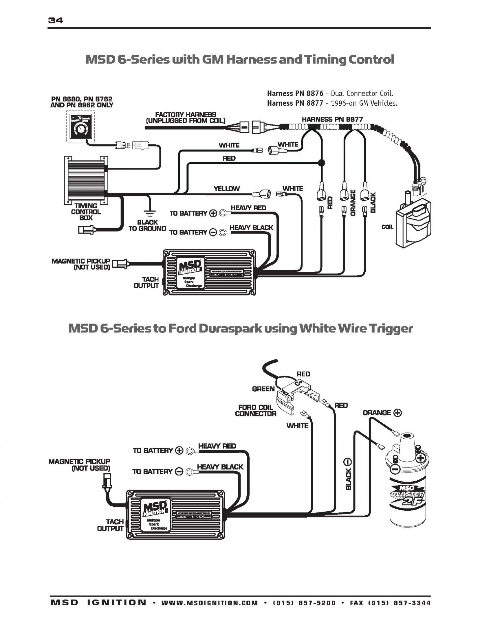 Msd 6Al Wiring Diagram For Hei