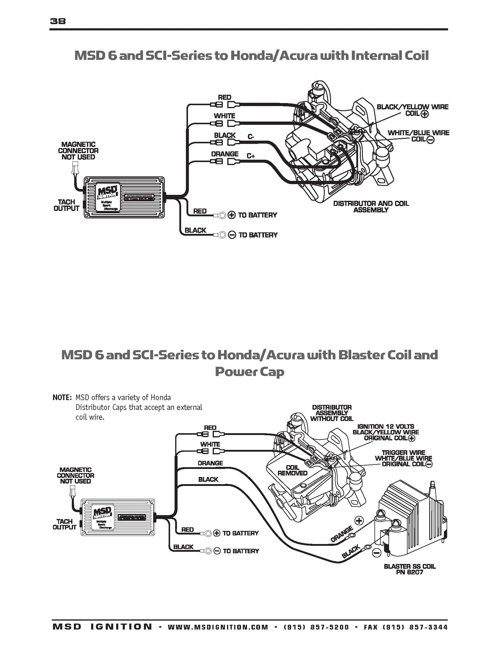 Msd 6Al Wiring Diagram With Msd Distributor
