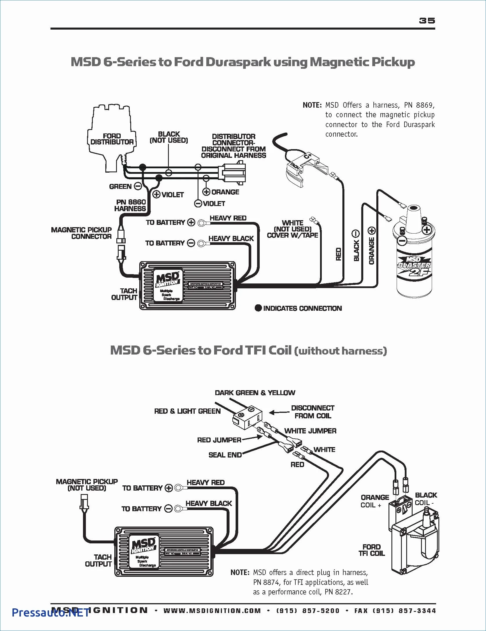Msd Digital 6Al Wiring Diagram