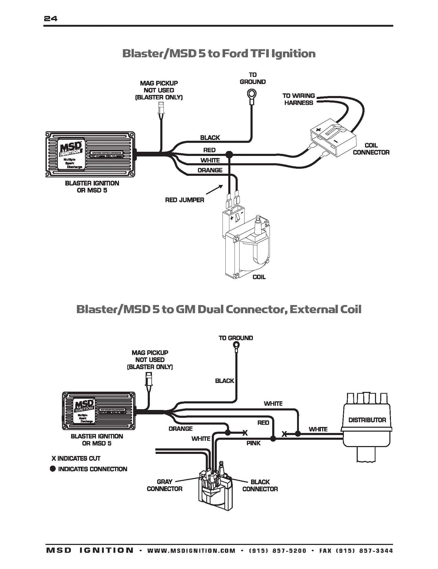 Msd Distributor Wiring Instructions
