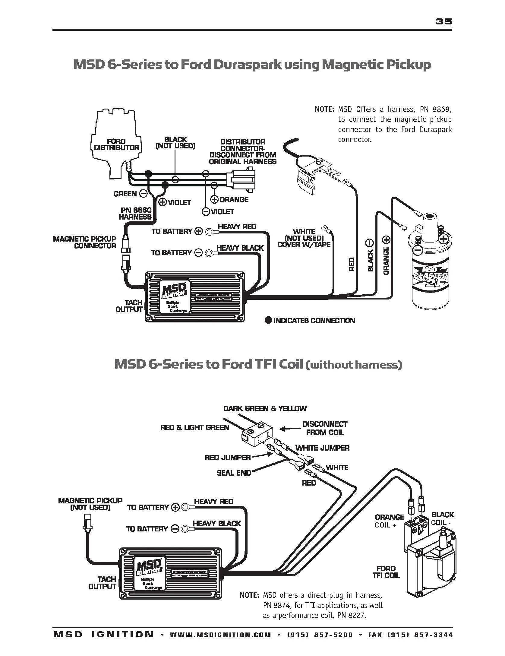 Msd Ford Wiring Diagrams