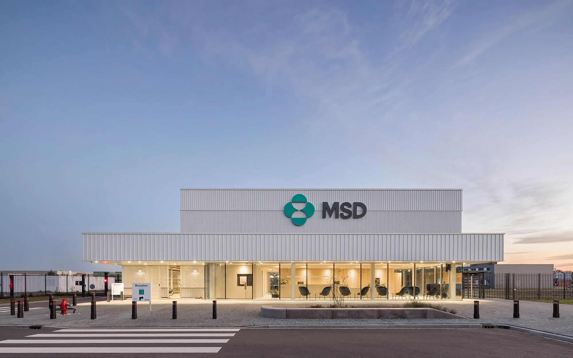 Msd Oss Neemt Door Wiegerinck Ontworpen Entreegebouw In Gebruik