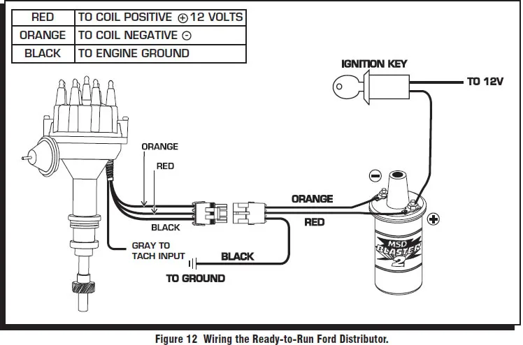 Msd Ready To Run Distributor Wiring Diagram