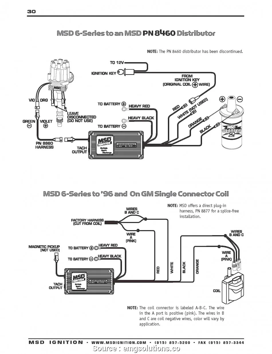 Msd Wiring Diagrams Ignition System