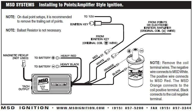 Msd Wiring Diagrams Ignition System
